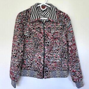 Missoni Jacquard Bomber with Spacedye Trim - Italian size 40